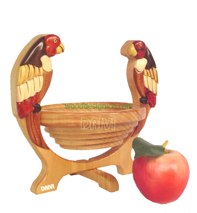 Wooden Basket BAS015