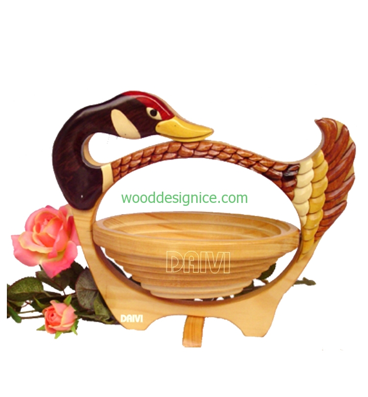 Wooden Basket BAS017